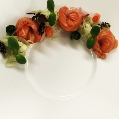 Gerookte zalm venkel